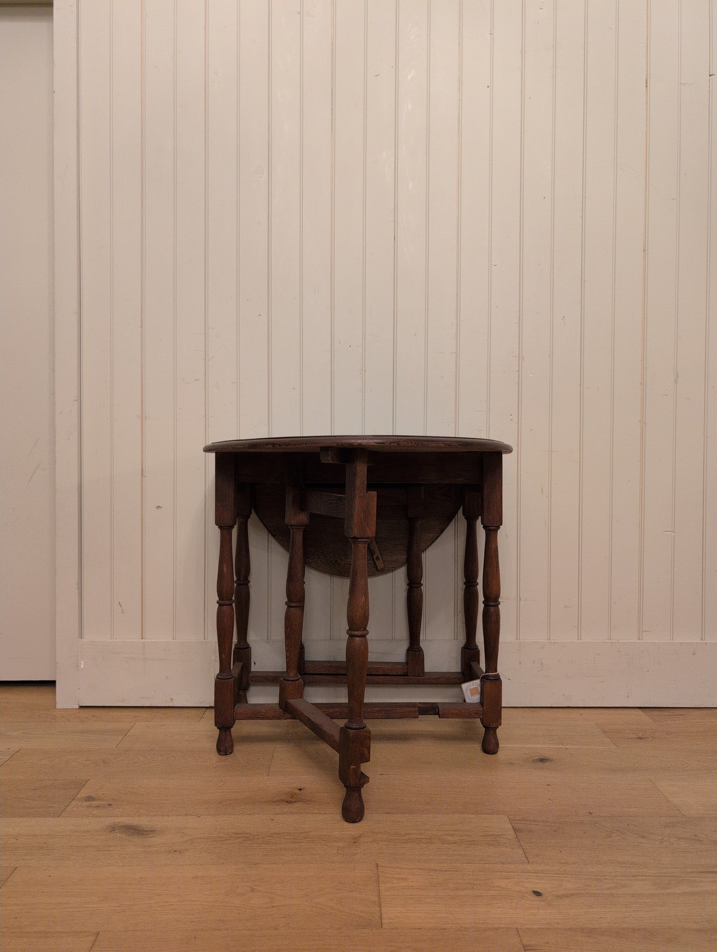 English Oak Drop Leaf Table