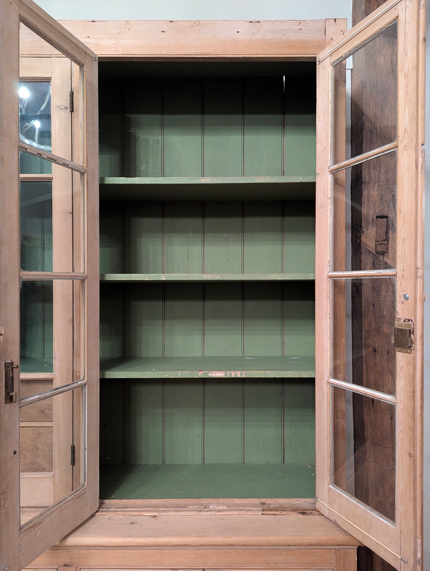 French Pine Bakery Cupboard