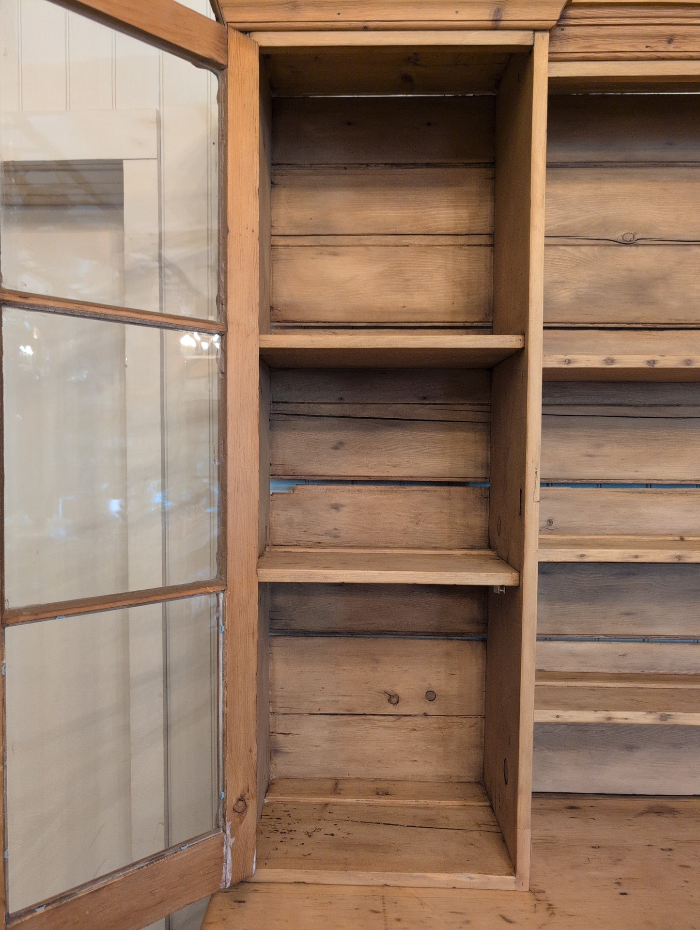 Glazed Dog Kennel Dresser