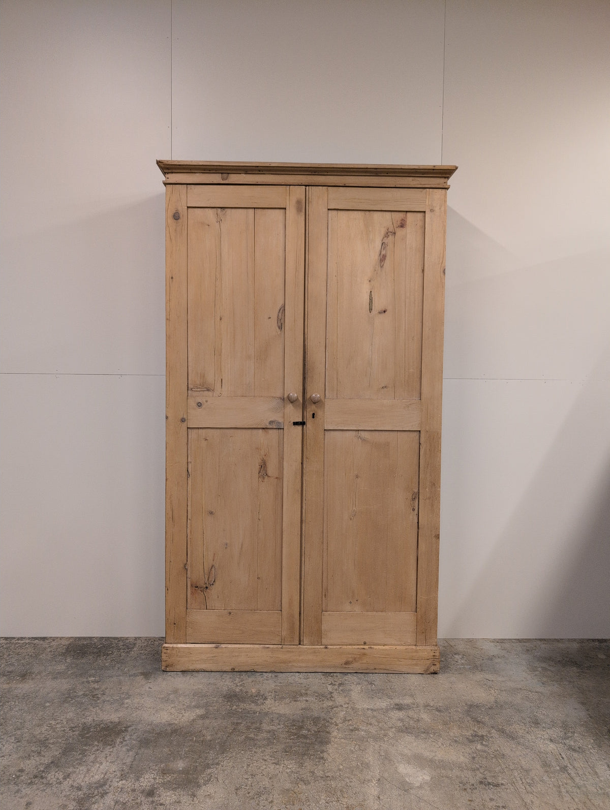 Narrow Pine Linen Cupboard