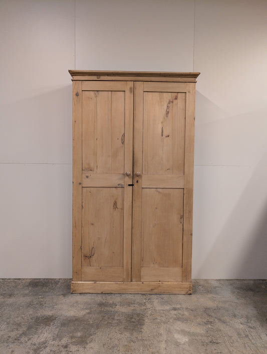 Narrow Pine Linen Cupboard