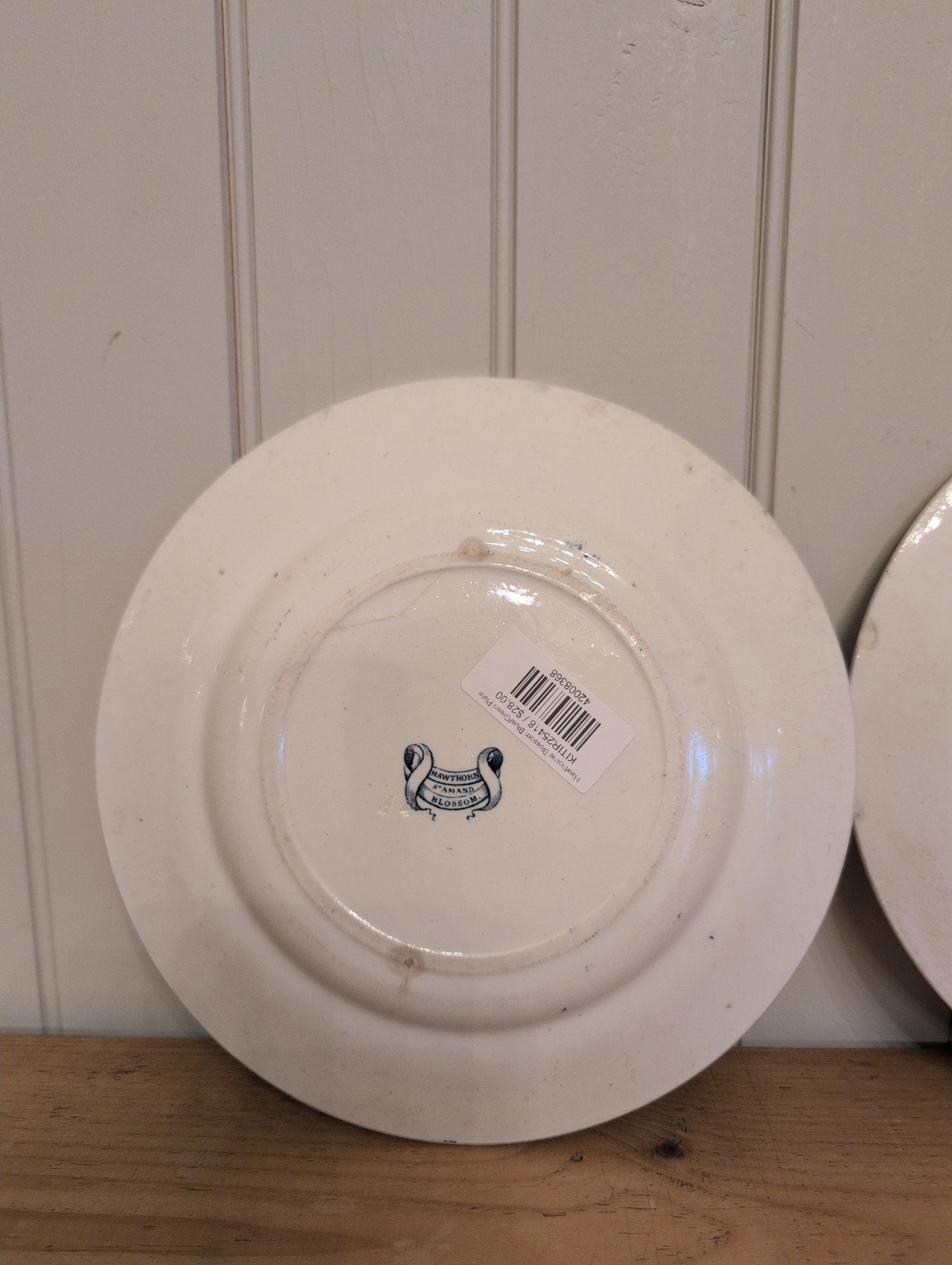 Hawthorne Blossom Blue/Green Plate