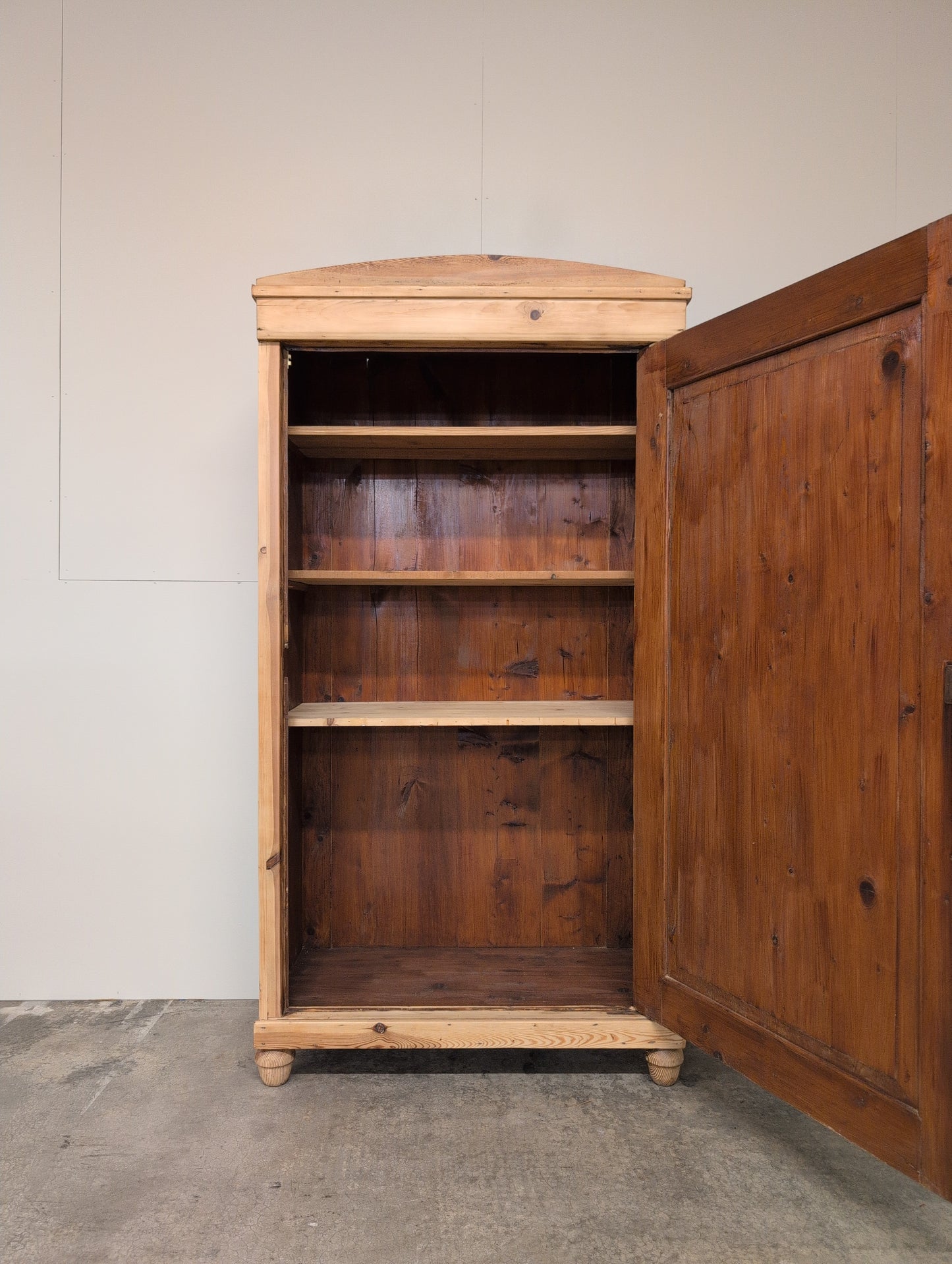 Single Door Wardrobe - Blonde