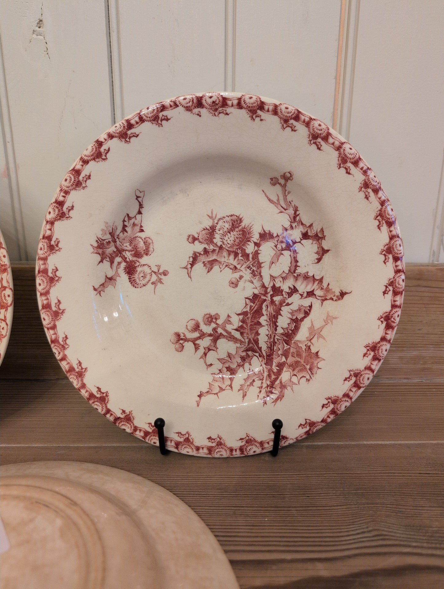 French Gien Chardons Soup Bowl