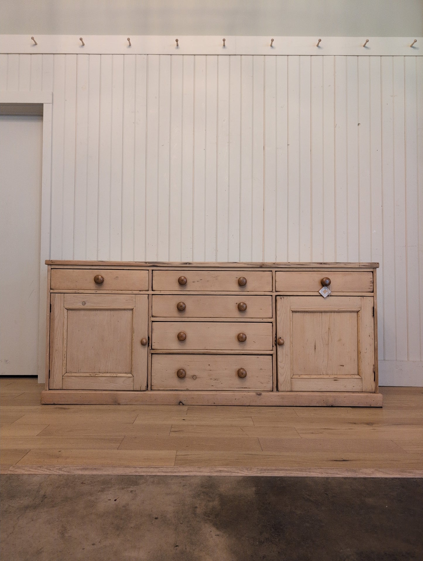 Impressive Stripped Pine Sideboard