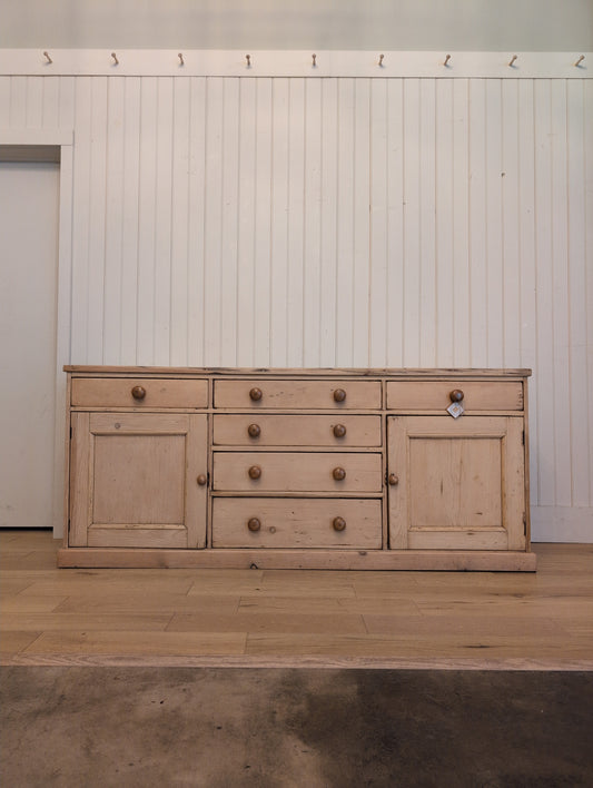 Impressive Stripped Pine Sideboard