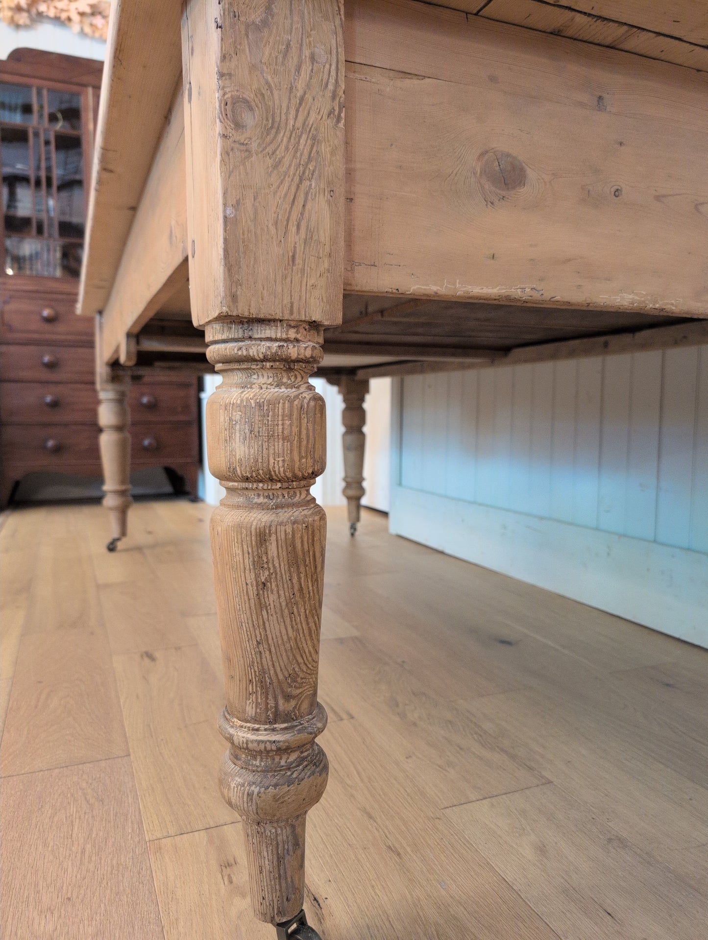 2 Drawer English Pine Table