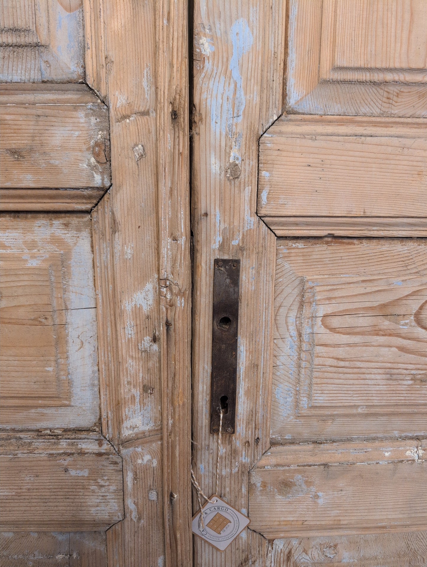 Pair of French Pine Doors