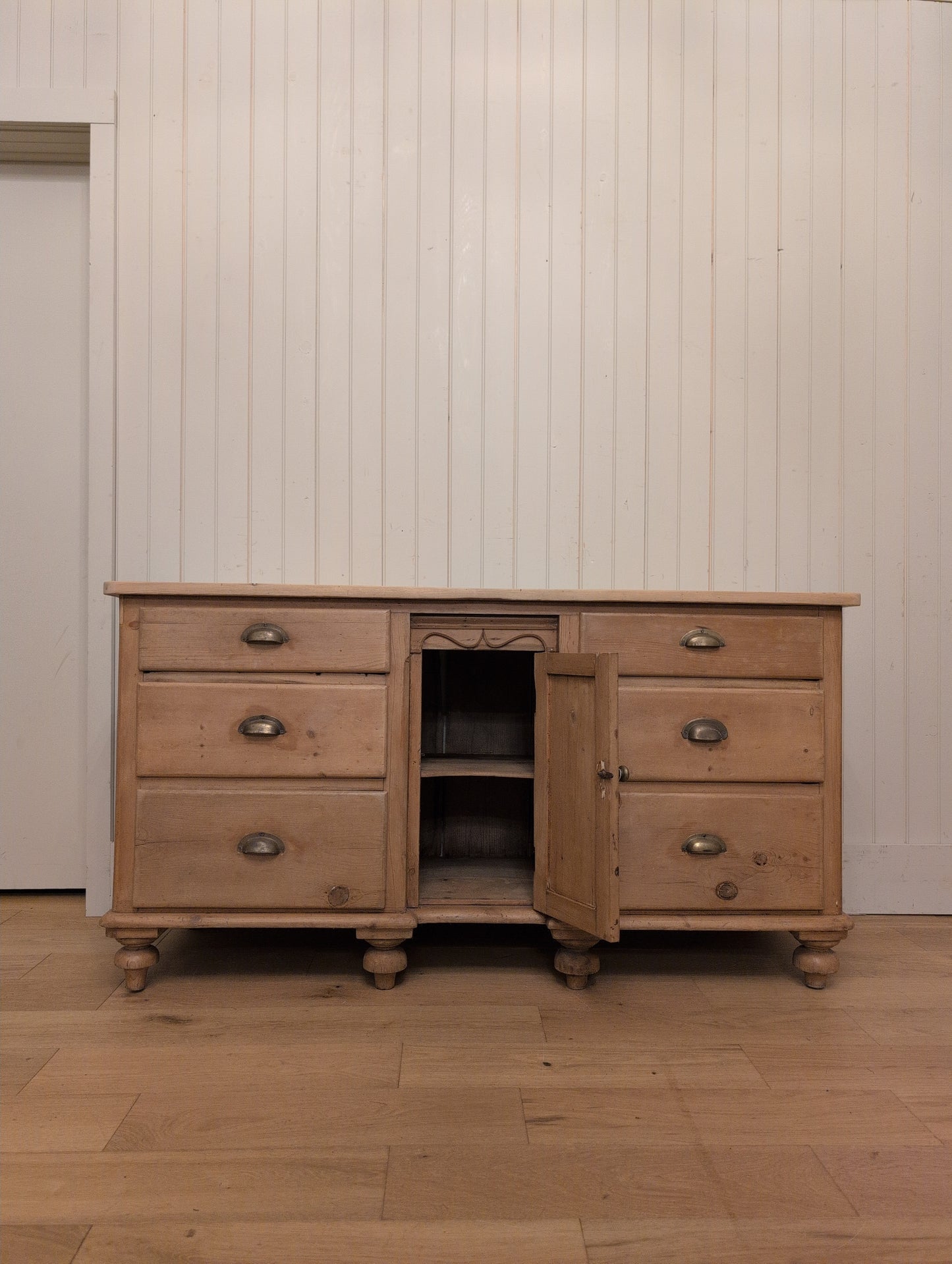 6 Drawer Pine Sideboard