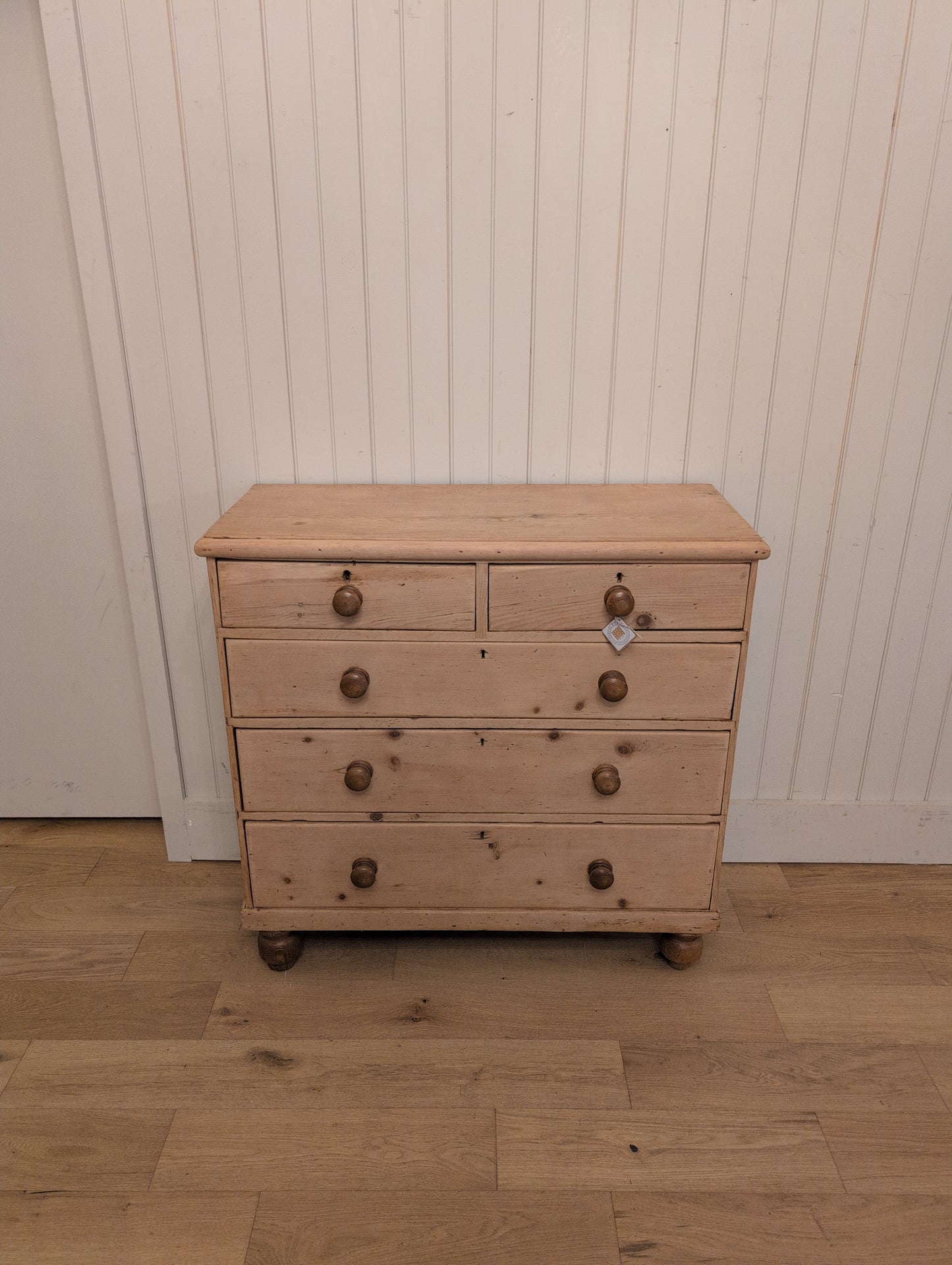 Light Pine 2 Over 3 Chest of Drawers