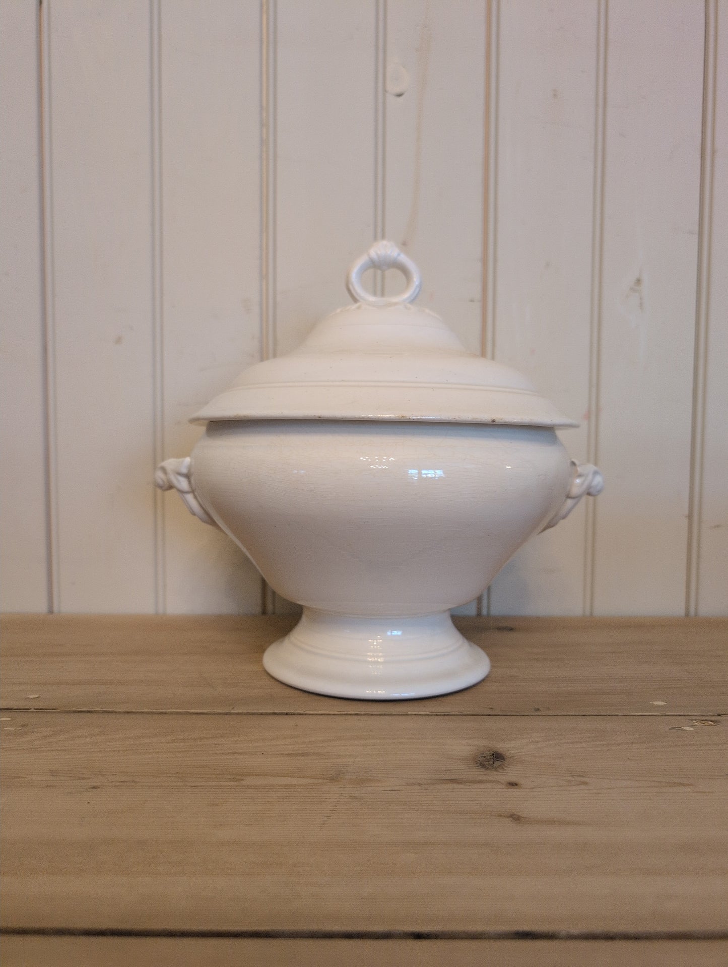 Ironstone Soupiere with Lid 56