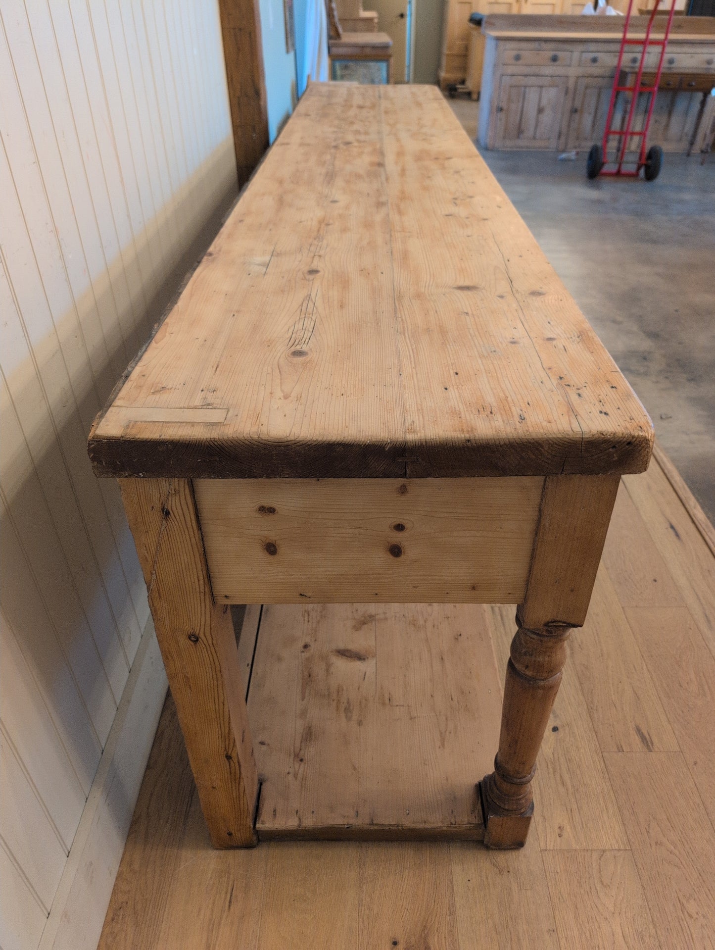 English Pine Potboard Base