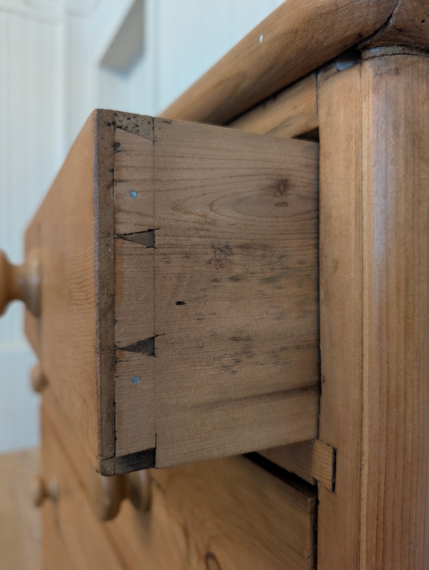 Striking 2 Over 3 Pine Chest