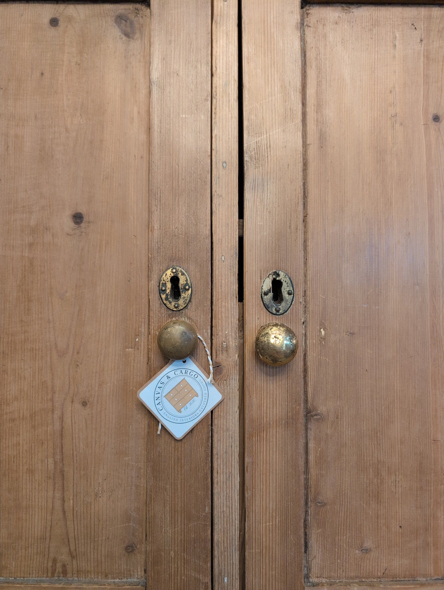 Georgian Pine Linen Press