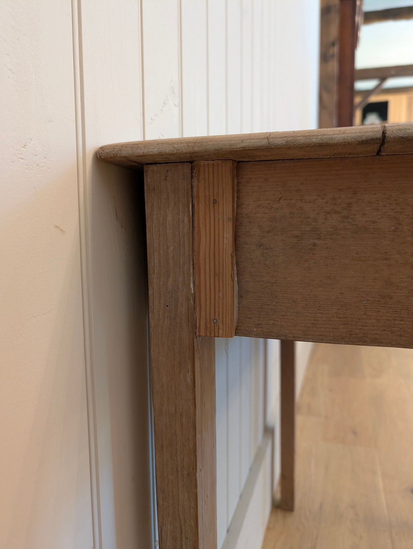 Single Drawer Pine Side Table