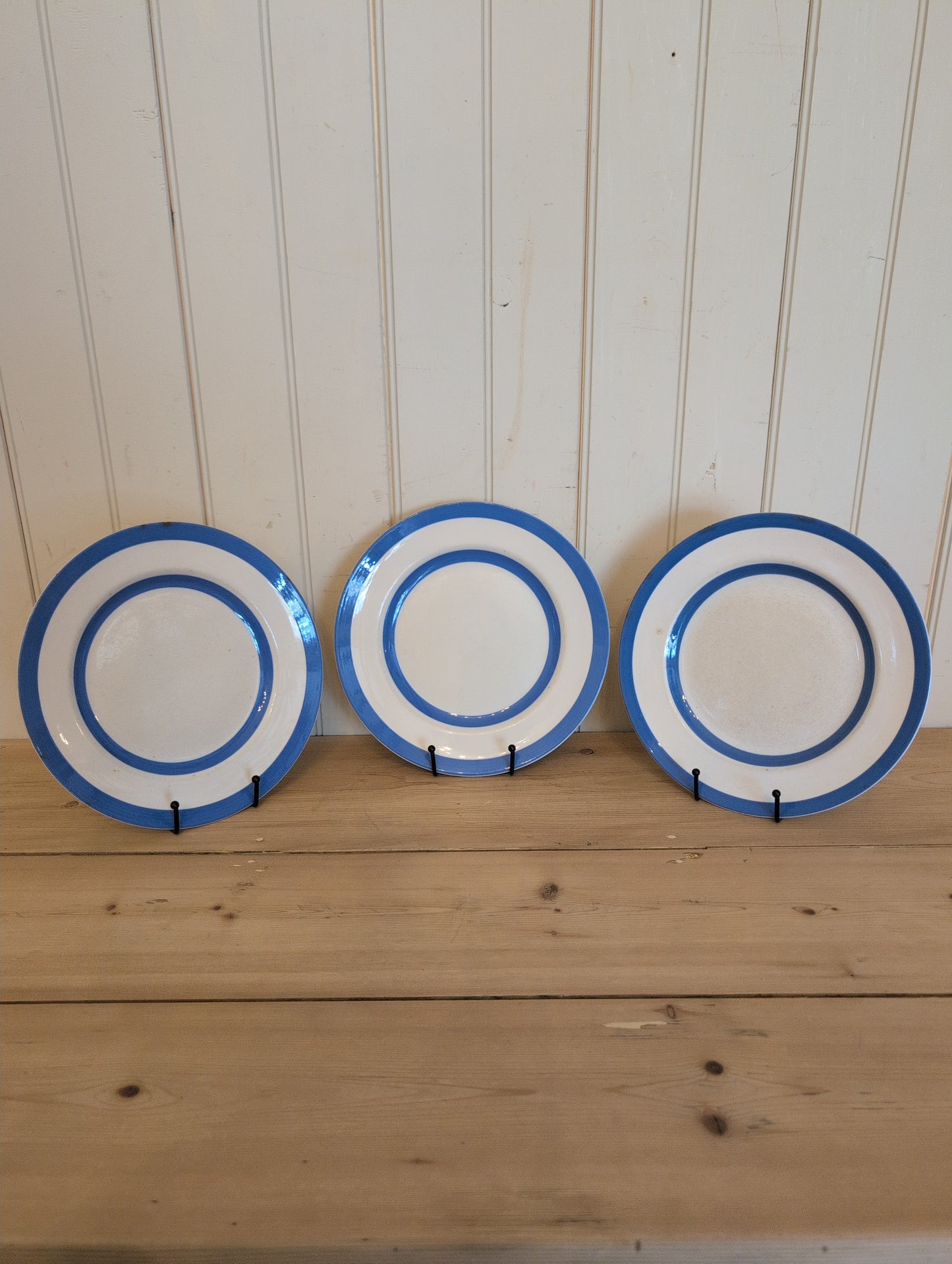 Cornishware 10" Plate Green Shield