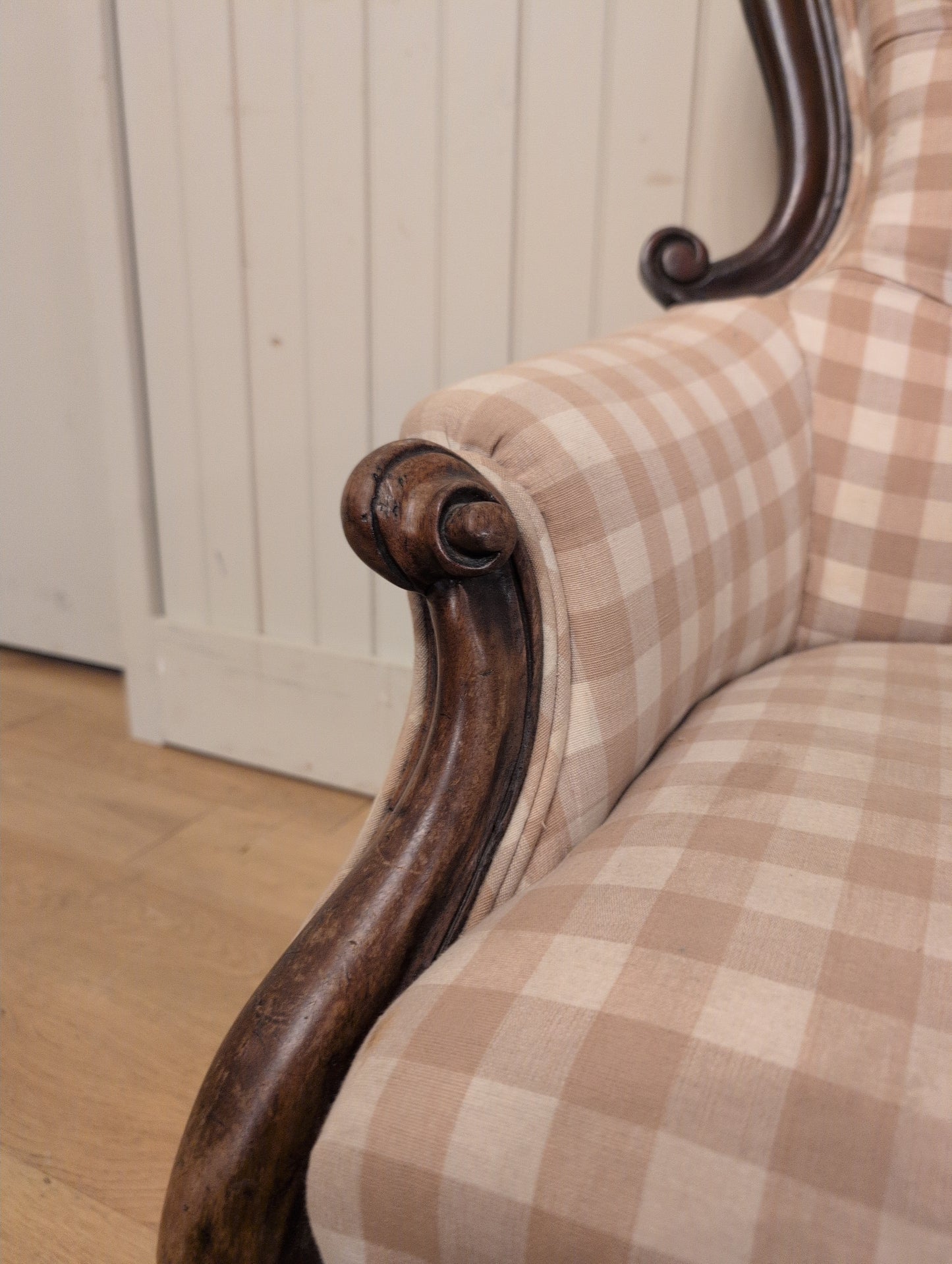 Gingham Nursing Chair