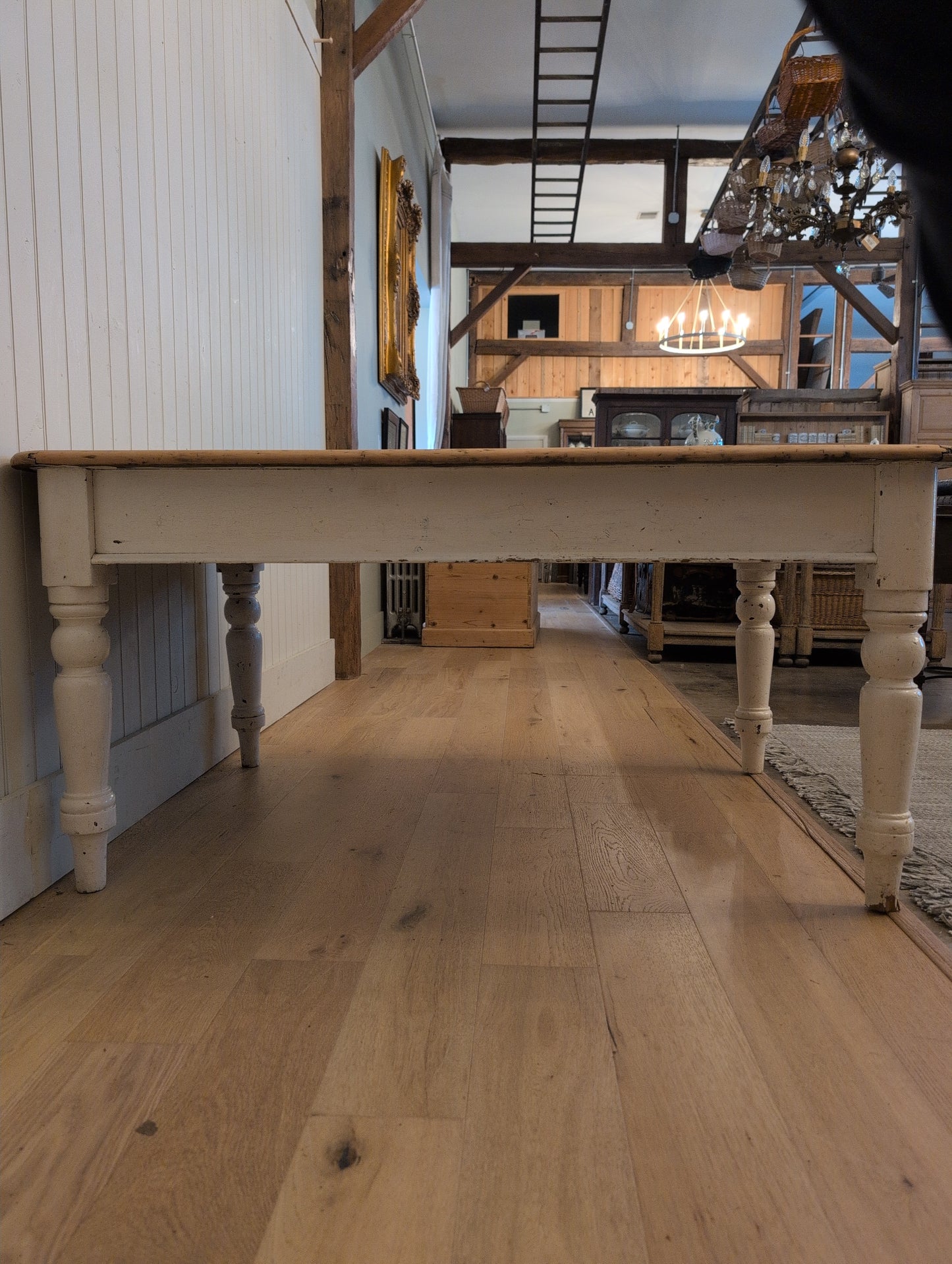 White/Pine Kitchen Table