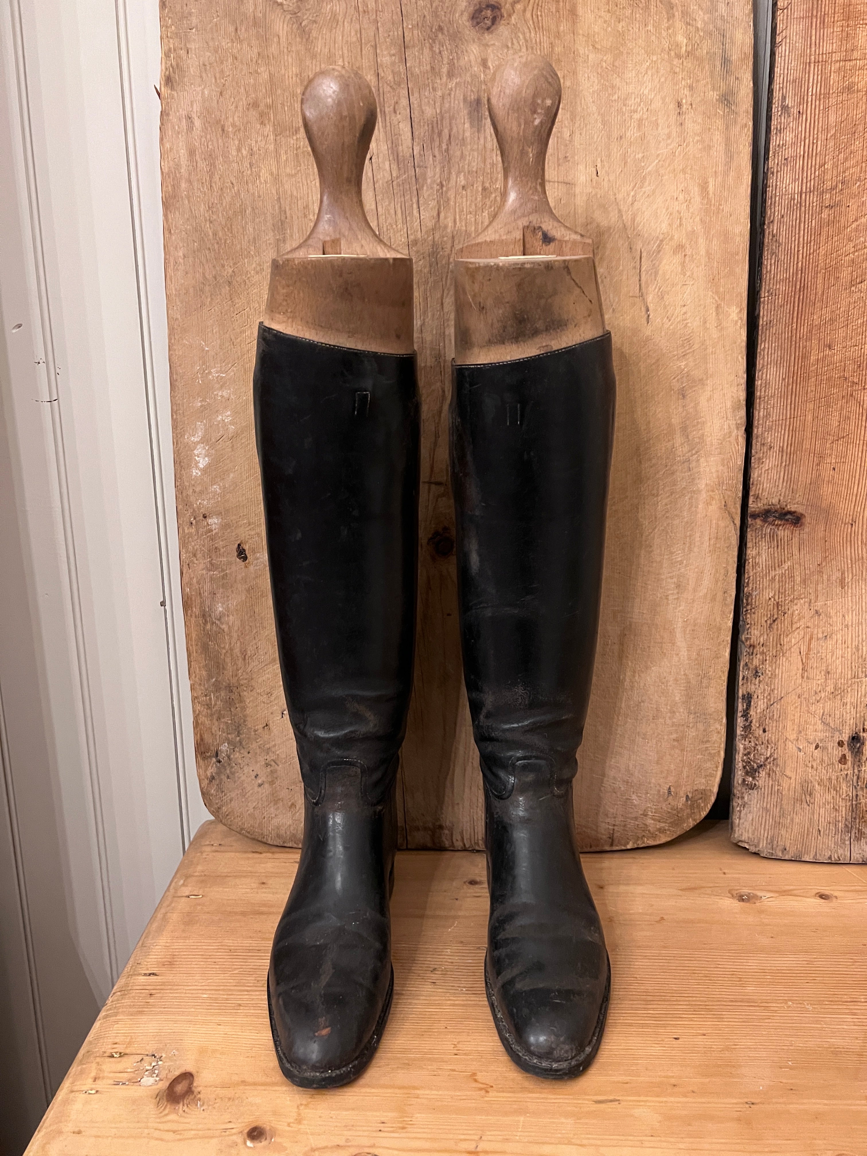 Vintage riding clearance boots