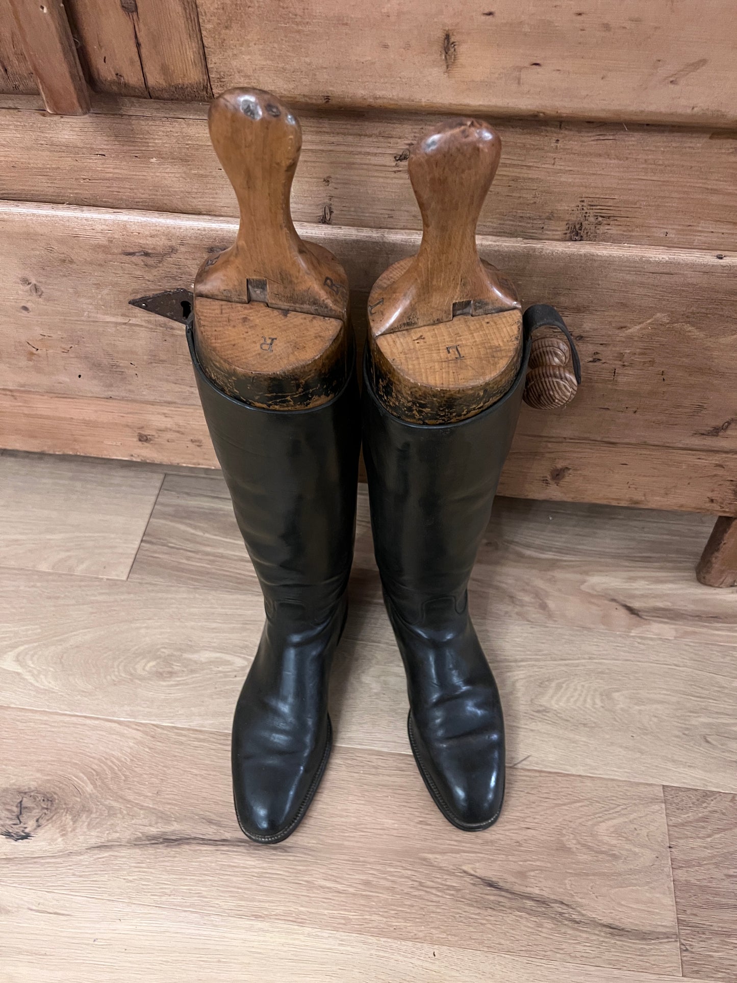 English Leather Riding Boots C