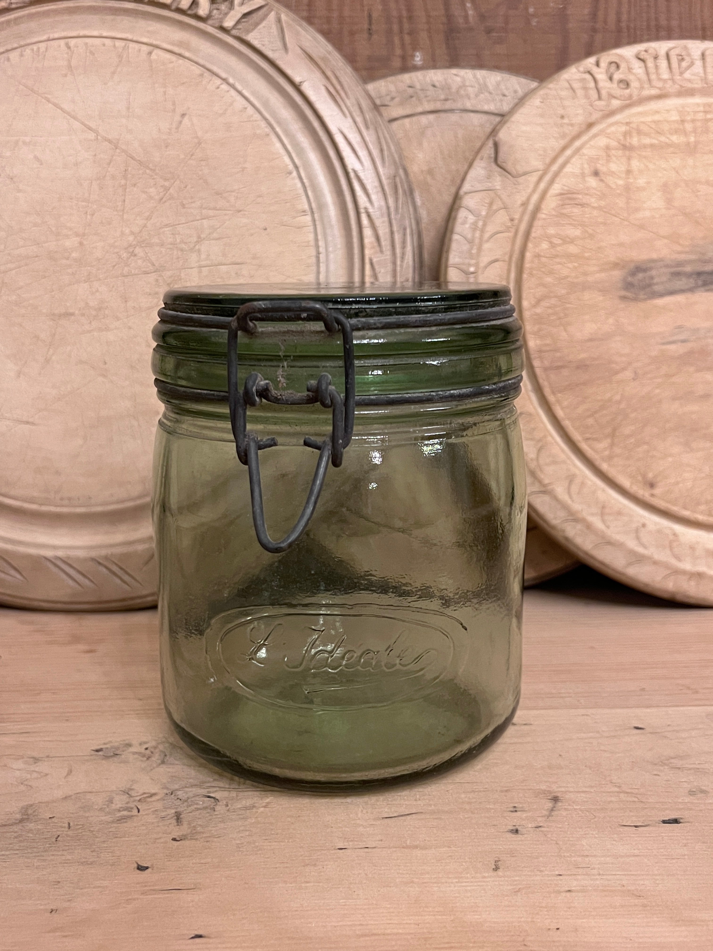 1L L’Ideale French Canning Jar Wide Mouth Canvas And Cargo