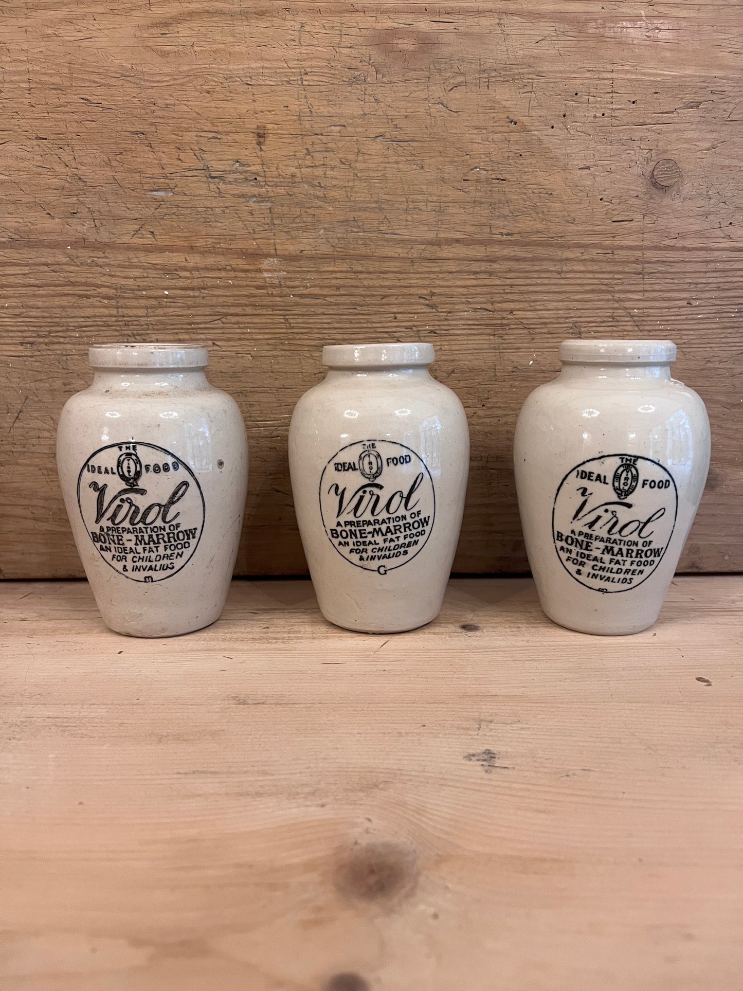 Virol Advertising Pots, Large